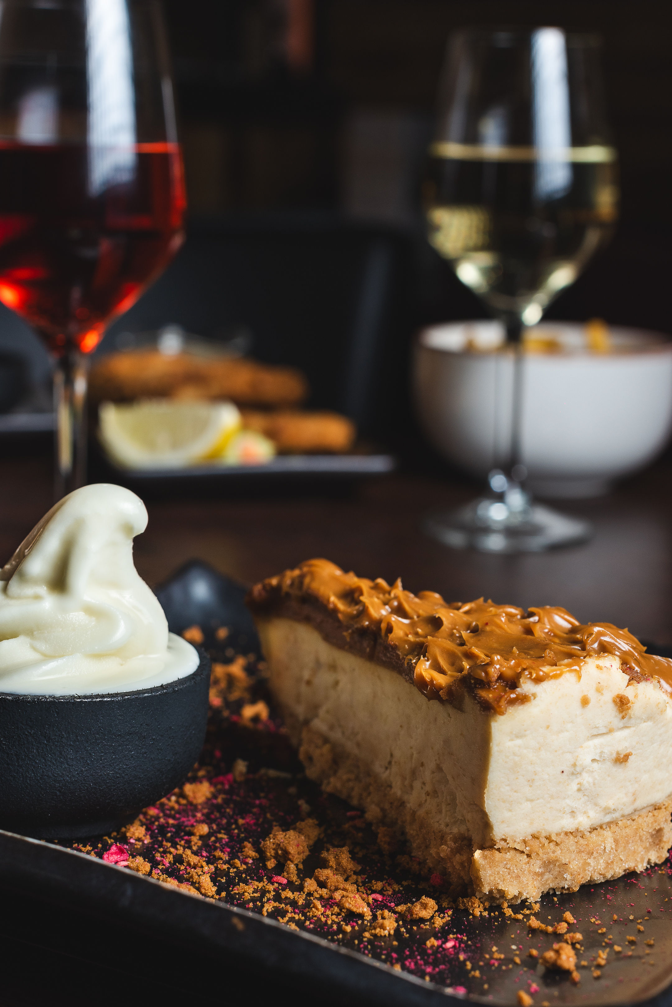 Authentic Turkish dishes beautifully plated at Gulens